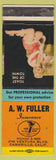 Matchbook Cover - AW Fuller Insurance Camarillo CA pinup