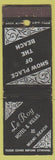 Matchbook Cover - Le Roy Hotel Villas Miami Beach FL