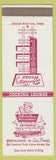 Matchbook Cover - Shrimp House Restaurant Punta Gorda FL Motel