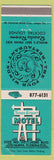 Matchbook Cover - Tampa Airport Motel Tampa FL WEAR