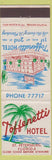 Matchbook Cover - Toffenetti Hotel ST Petersburg FL