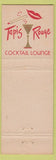 Matchbook Cover - She Sea Shore Resort Motel Fort Lauderdale FL girlie