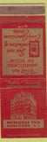 Matchbook Cover - Mitchell Inn Middletown NY WEAR