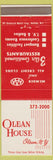 Matchbook Cover - Olean House NY