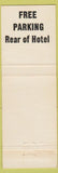 Matchbook Cover - Olean House NY