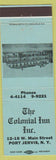 Matchbook Cover - Colonial Inn Port Jervis NY