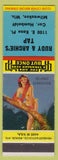 Matchbook Cover - Rudy and Archie's Tap Milwaukee WI Island Serenade
