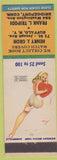 Matchbook Cover - Groh Tripodi Match Collectors Buffalo NY Bridgeport CT pinup