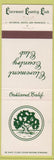 Matchbook Cover - Claremont Country Club Oakland CA