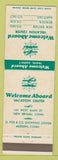 Matchbook Cover - Vacation Center Travel Agency New Britain CT Meriden