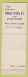 Matchbook Cover - Hotel Edison New York City
