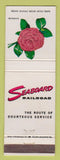 Matchbook Cover - Seaboard Railroad Camellia