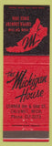Matchbook Cover - Michigan House Calumet MI