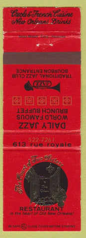 Matchbook Cover - Court of Two Sisters New Orleans LA