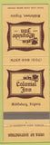 Matchbook Cover - The Wayside Inn Middletown VA