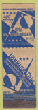 Matchbook Cover - 1940 New York World's Fair WORN DECO 1939