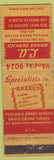 Matchbook Cover - LA Brake Service Los Angeles CA WORN