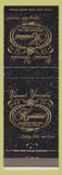 Matchbook Cover - Vicncent Yonadi's Homstead Restaurant Golf Club Spring Lake NJ