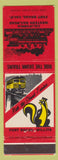 Matchbook Cover - California Western Railroad Skunk Train Fort Bragg CA