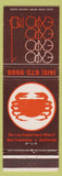 Matchbook Cover - Fishermans Wharf San Francisco CA crab