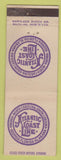 Matchbook Cover - Atlantic Coast Line Railroad