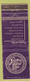 Matchbook Cover - Atlantic Coast Line Railroad WORN