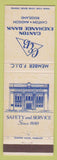 Matchbook Cover - Canton Exchange Bank Canton Madison Ridgeland MS