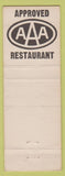 Matchbook Cover - Jade Restaurant Chinese Food Kingman AZ Route 66