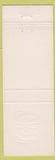 Matchbook Cover - Big Canyon Country Club Newport Beach CA