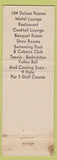 Matchbook Cover - Host Restaurant Motel Wilkes Barre PA WEAR