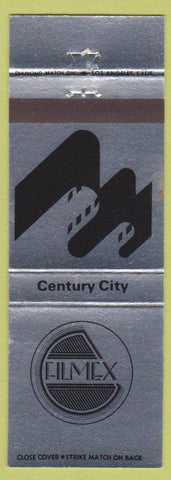 Matchbook Cover - Filmex Century City CA STAINED BACK