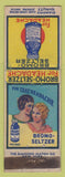 Matchbook Cover - Bromo Seltzer girlie DQ