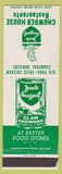 Matchbook Cover - Jack August Chowder House Restaurants Clam MA CT CHAIN