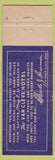 Matchbook Cover - Van Cleve Hotel Dayton OH