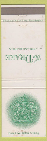 Matchbook Cover - Drake Hotel Philadelphia PA WEAR