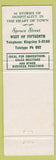 Matchbook Cover - Drake Hotel Philadelphia PA WEAR