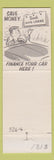 Matchbook Cover - 1st National Bank Oconomowoc WI Okauchee
