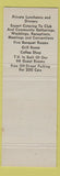 Matchbook Cover - Astor Hotel Burnaby BC WEAR