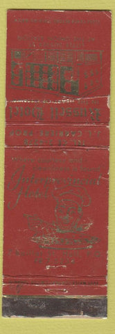 Matchbook Cover - Russell Hotel Ottawa ON Hotel Hull QC WORN