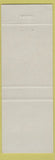 Matchbook Cover - Edgewater Inn Owen Sound ON