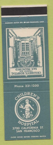 Matchbook Cover - Children's Hospital San Francisco cA