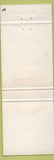 Matchbook Cover - L Auberge Du Roc Hotel Motel Baie Comeau QC WORN