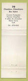 Matchbook Cover - Hotel Motel LE Dauphin Drummondville QC