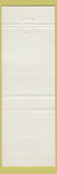 Matchbook Cover - Fort Nashwaak Motel Fredericton NB