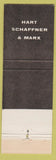 Matchbook Cover - Hart Schaffner Marx Men's Clothes J Covitch Edensburg PA