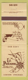 Matchbook Cover - El Pescador Costa Mesa CA