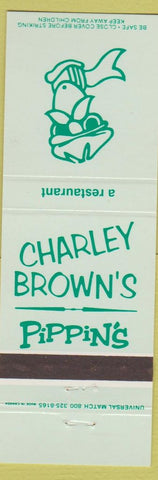Matchbook Cover - Charley Brown's Pippin's Naples Vero Beach Fort Myers FL