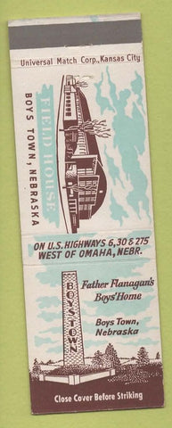 Matchbook Cover - Roystown NE Father Flanagan's Field House