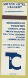 Matchbook Cover - T&C Motor Hotel Calgary AB