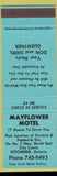 Matchbook Cover - Mayflower Motel Kitchener ON